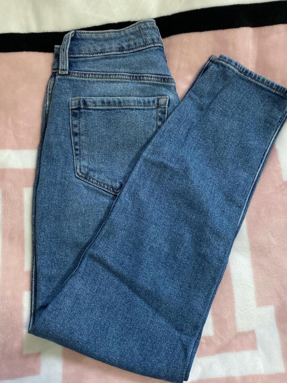 Hollister Co. Women's Blue and Navy Jeans